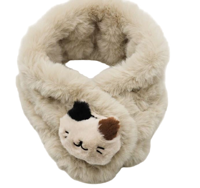 日本再生環保毛貓咪披肩