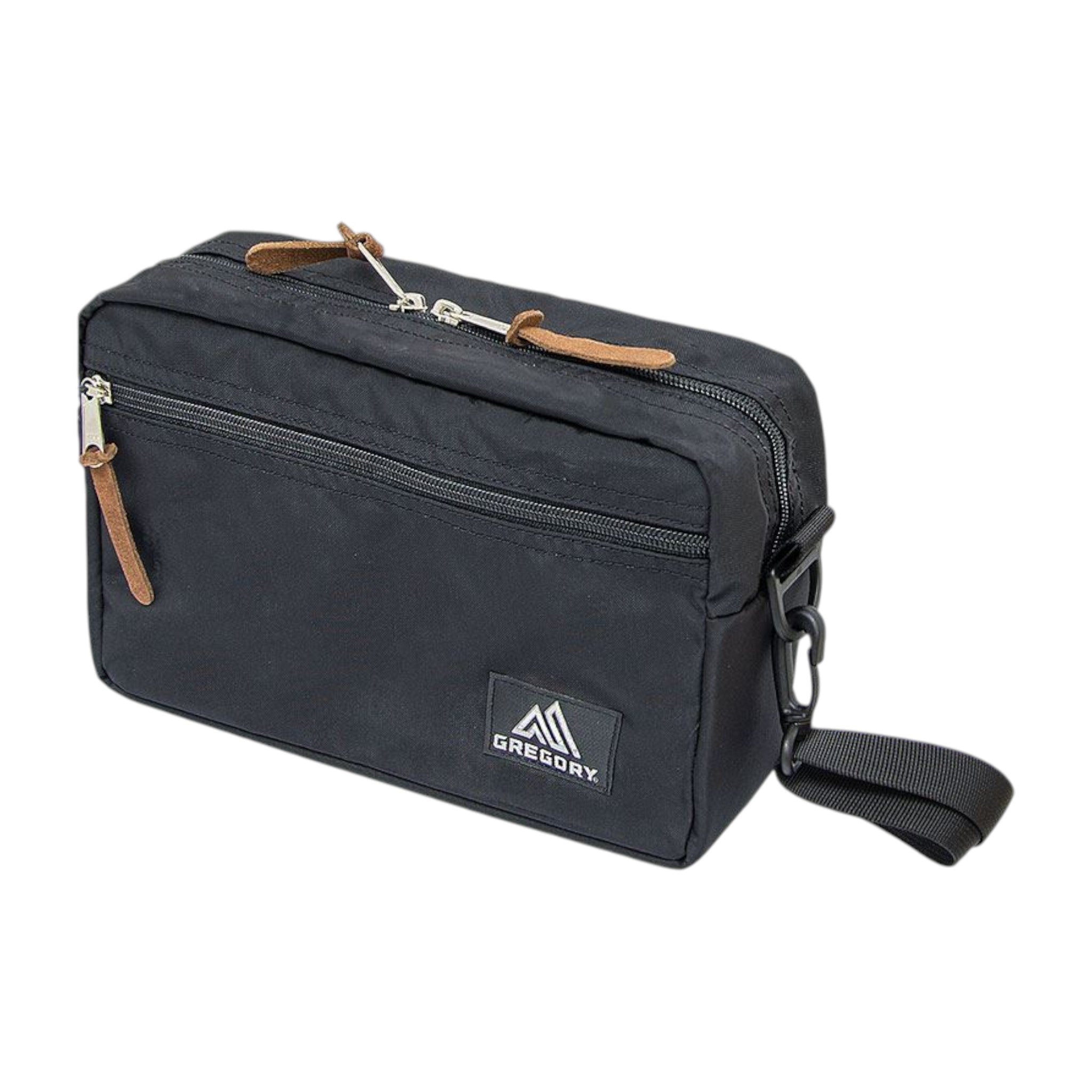 PADDED SHOULDER POUCH L / BLACK