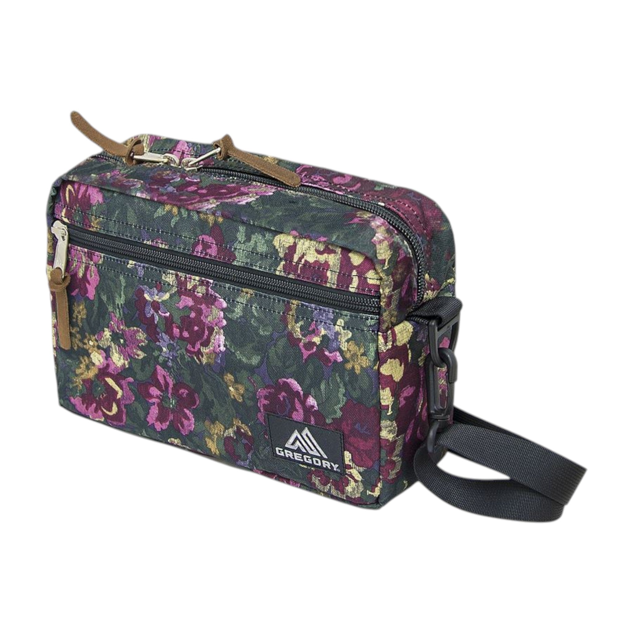 PADDED SHOULDER POUCH L / GARDEN TAPESTRY