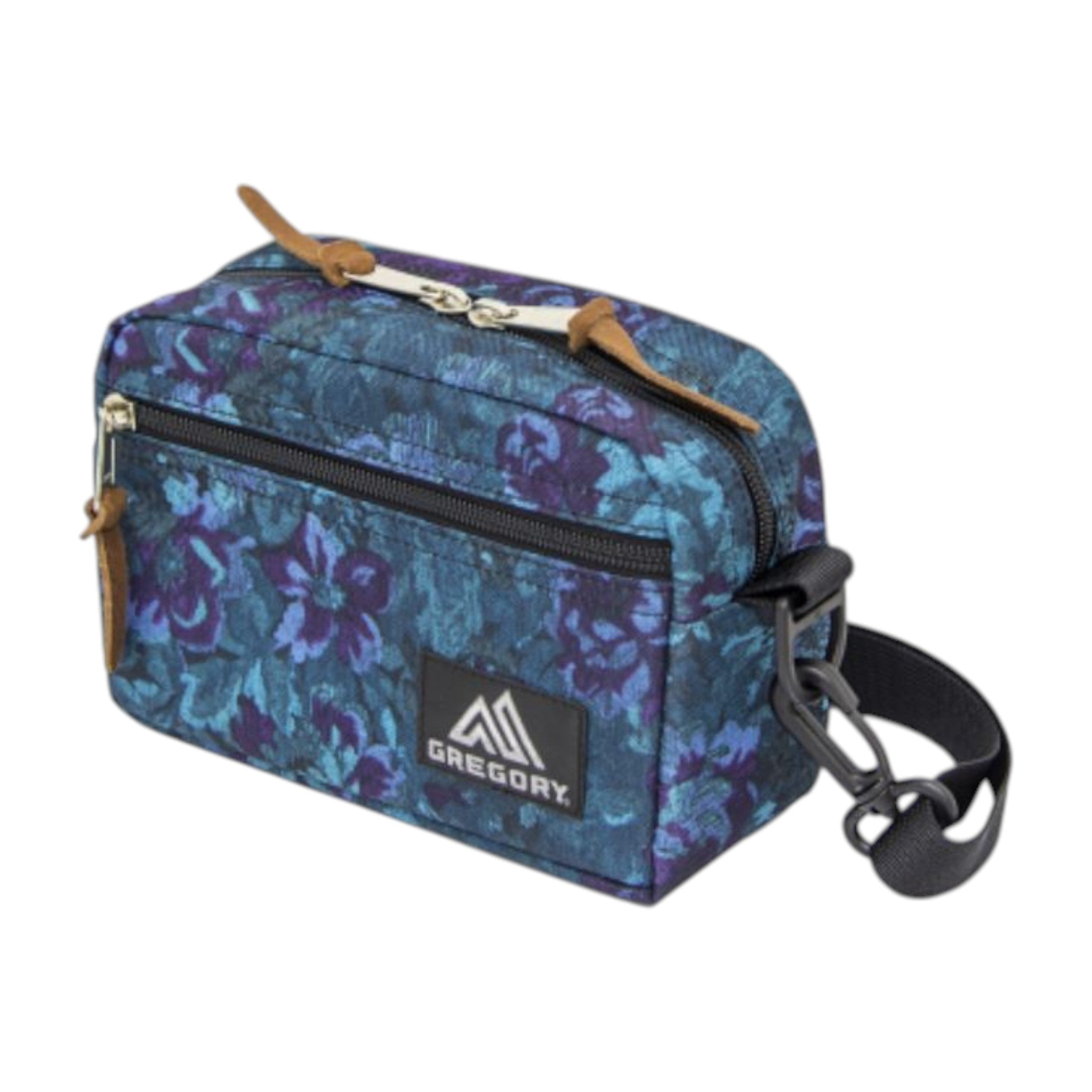 PADDED SHOULDER POUCH S / BLUE TAPESTRY