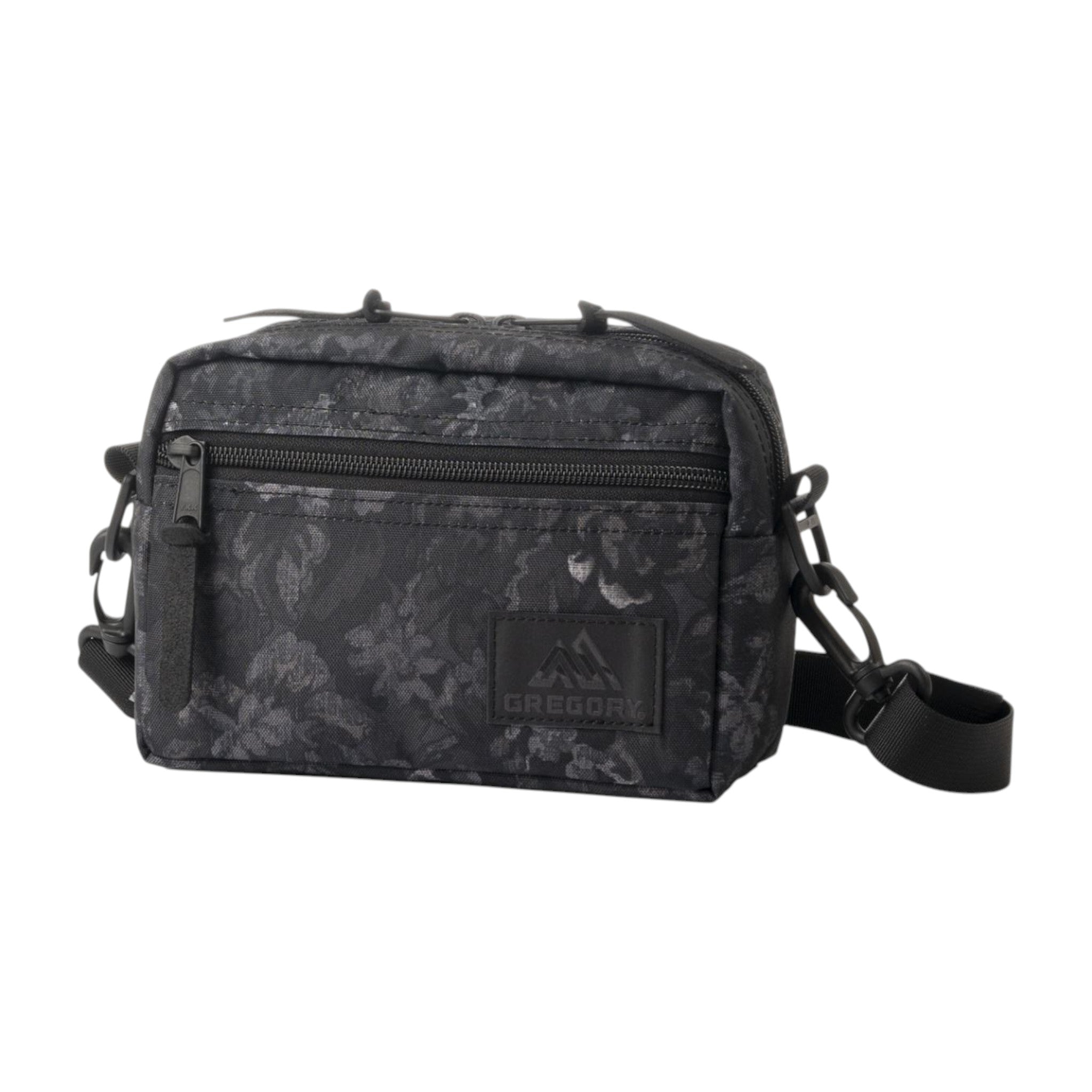 PADDED SHOULDER POUCH S / BLACK TAPESTRY