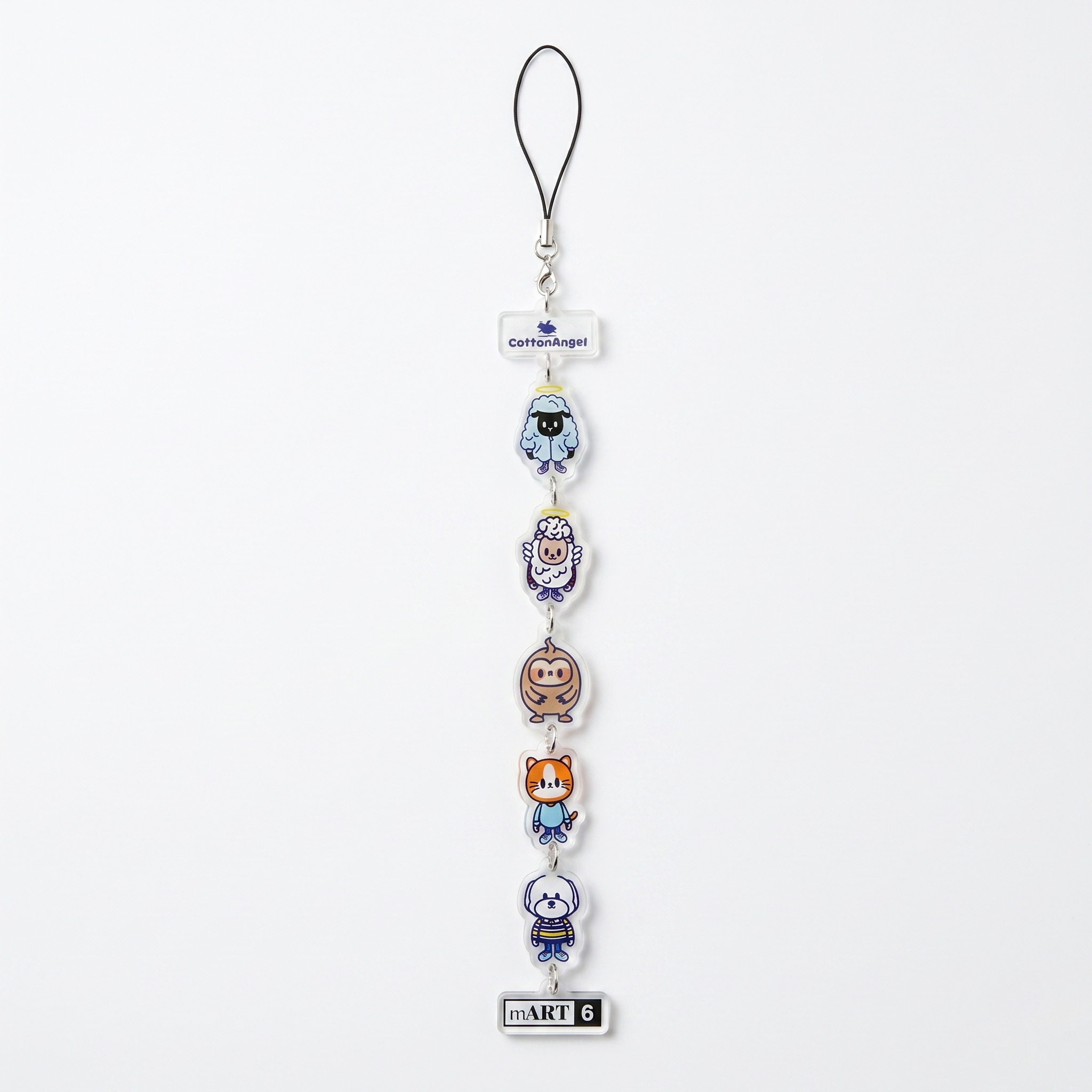 Cotton Angel Acrylic角色手機掛飾
