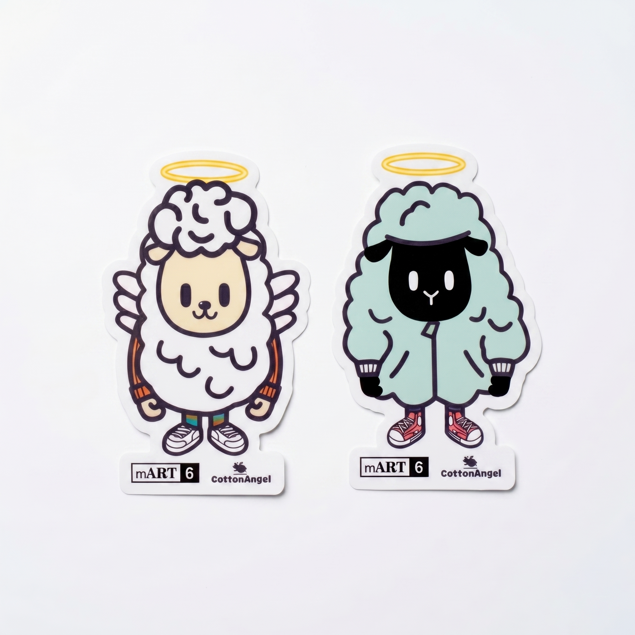 Cotton Angel角色行李貼紙