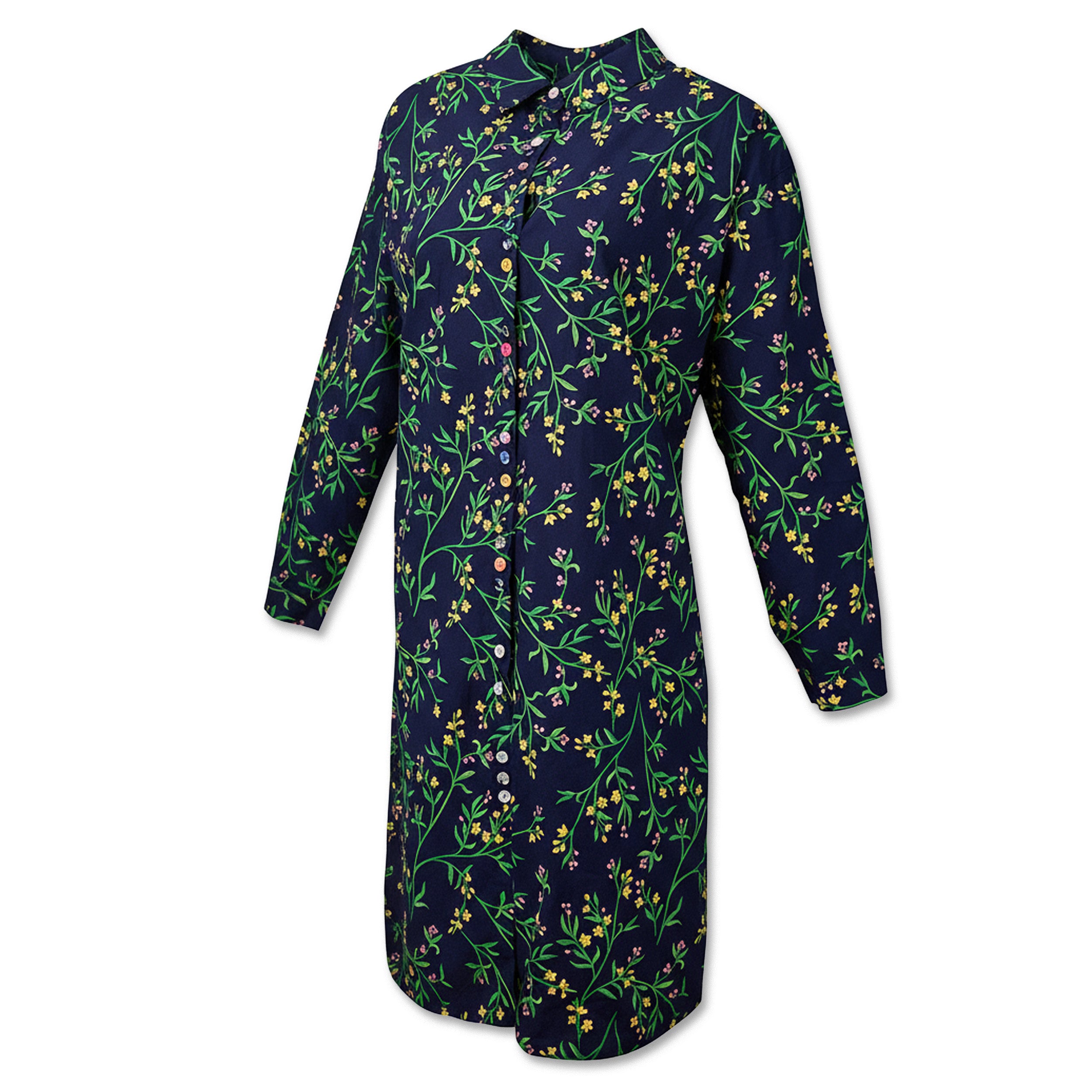 日系女裝印花連身裙