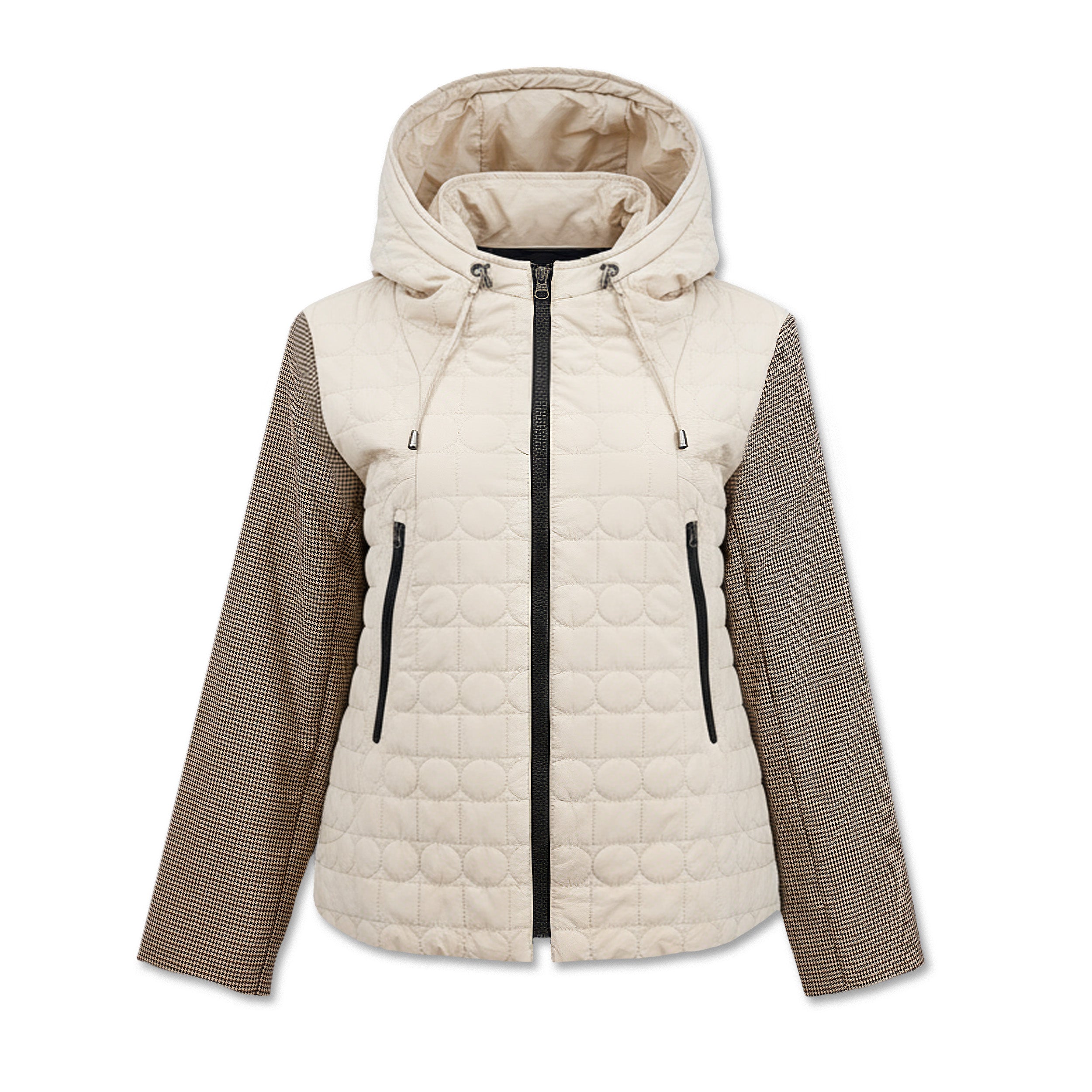 日本女裝連帽間棉外套