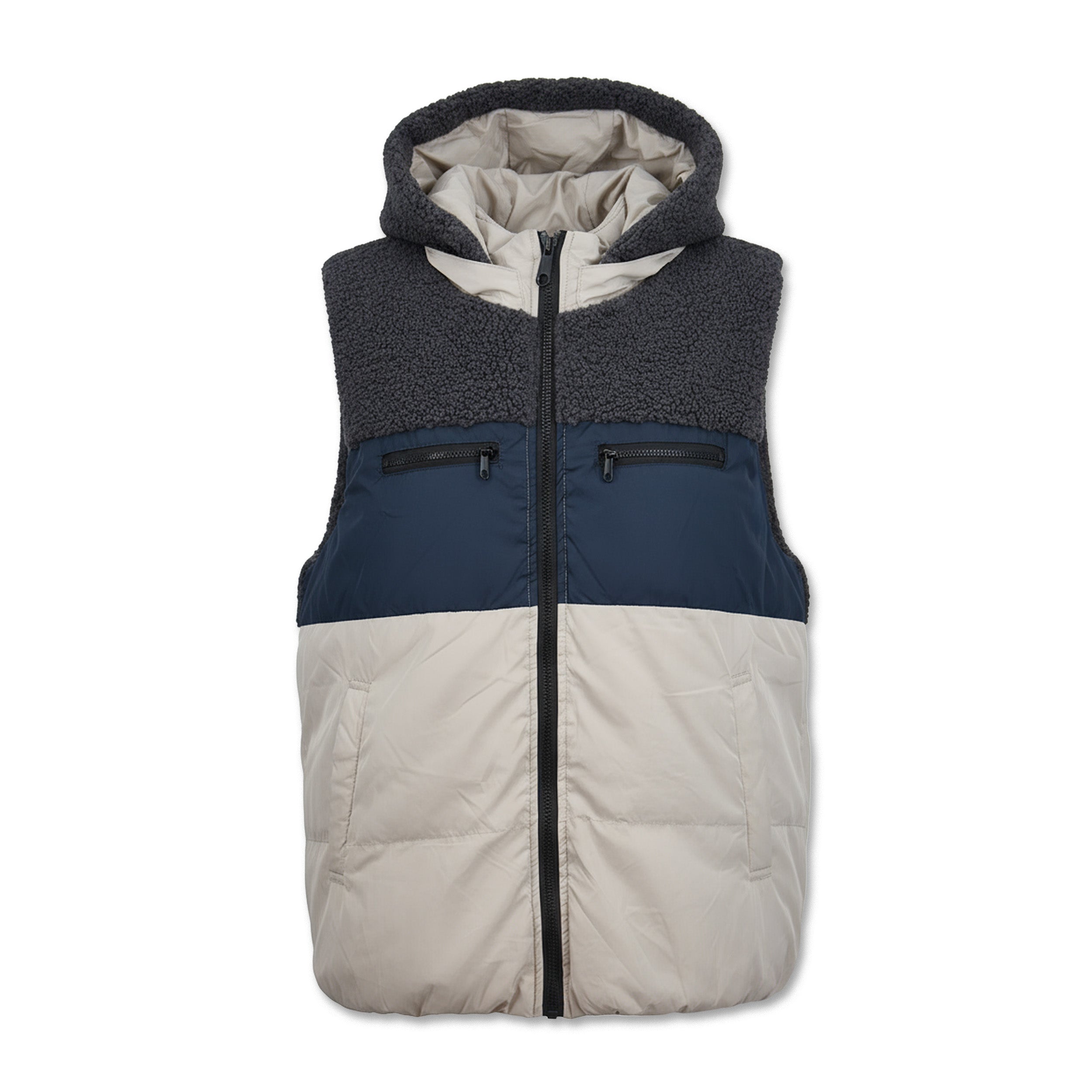 日本女裝連帽羽絨背心