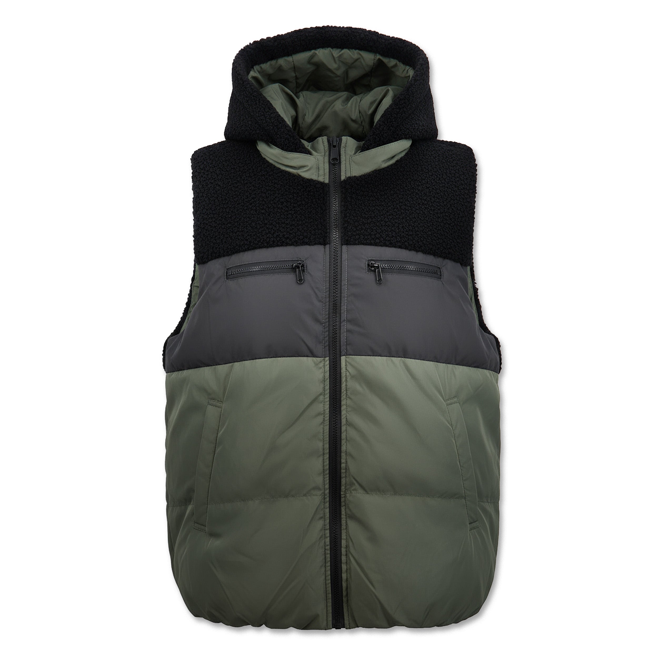 日本女裝連帽羽絨背心