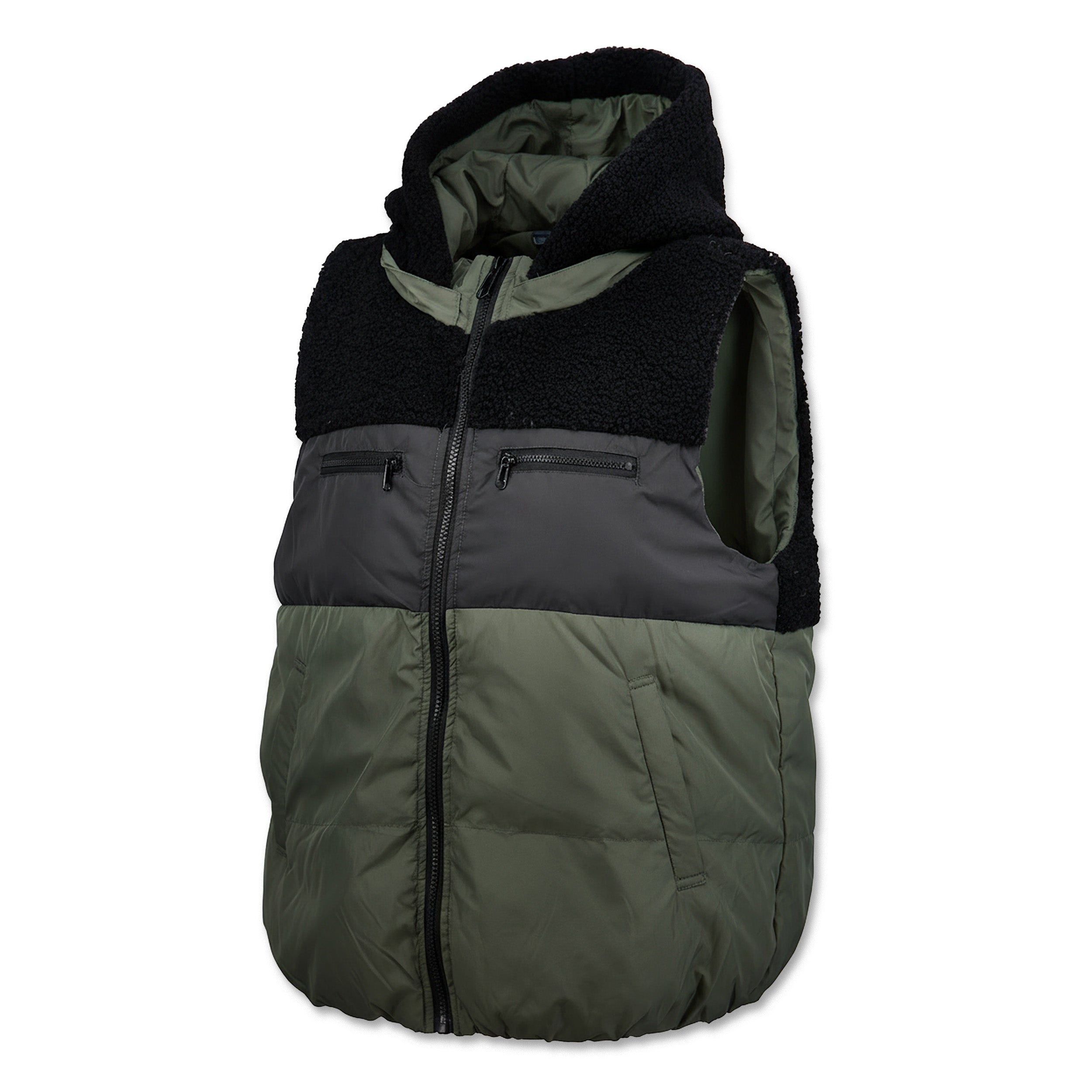 日本女裝連帽羽絨背心