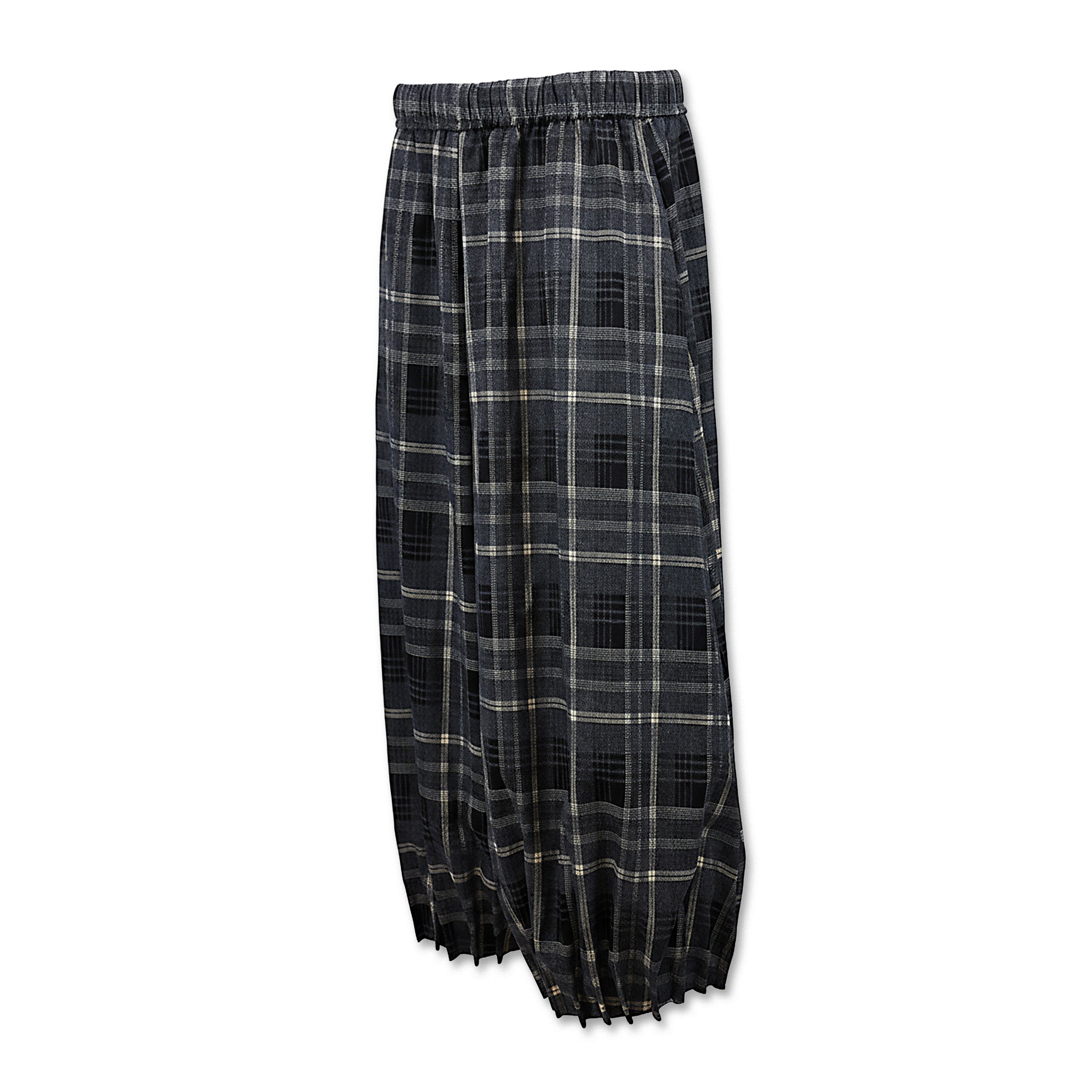 日系女裝格仔長褲