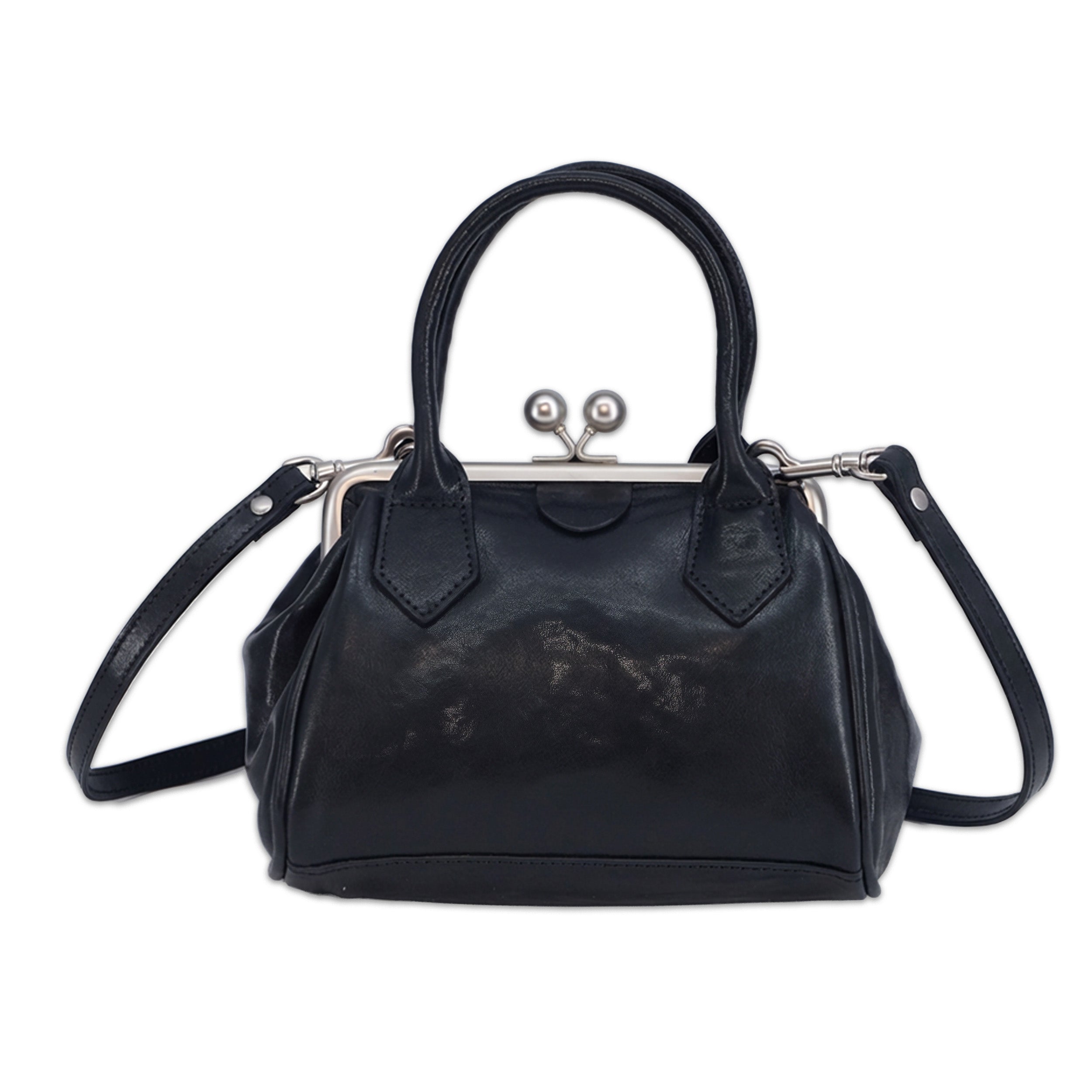 女裝水晶植鞣皮手袋