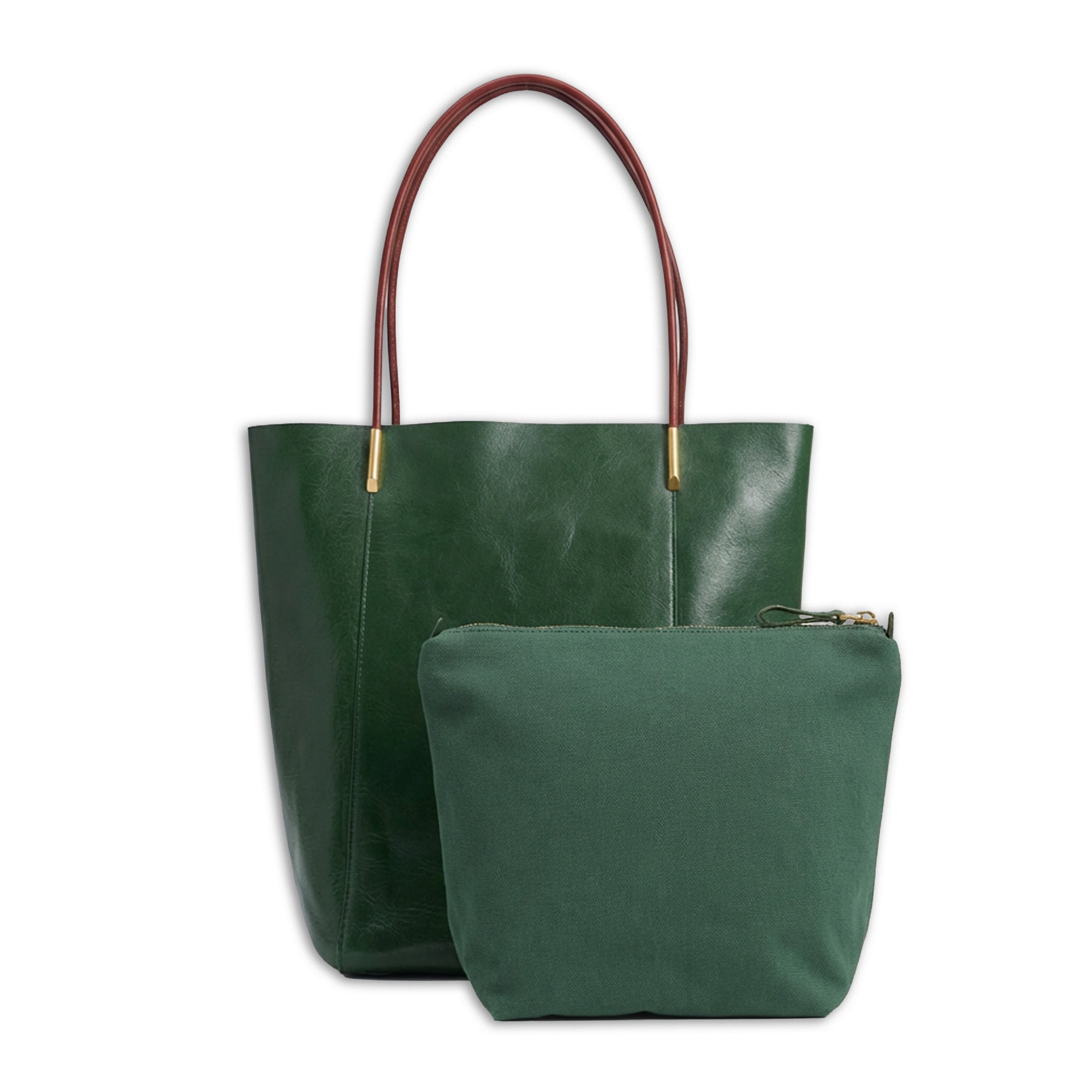 女裝油蠟皮手袋