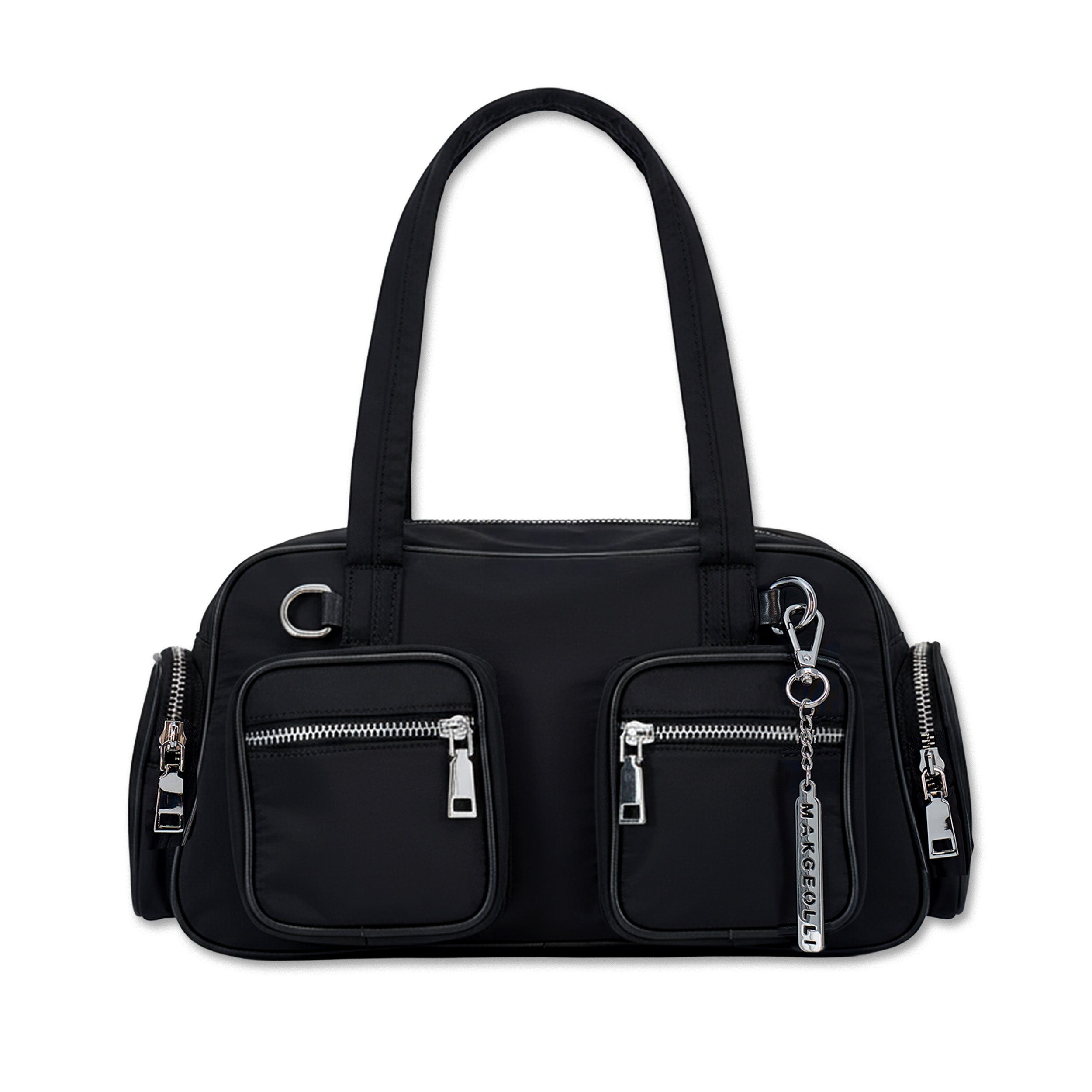 JANG 尼龍手拎肩包