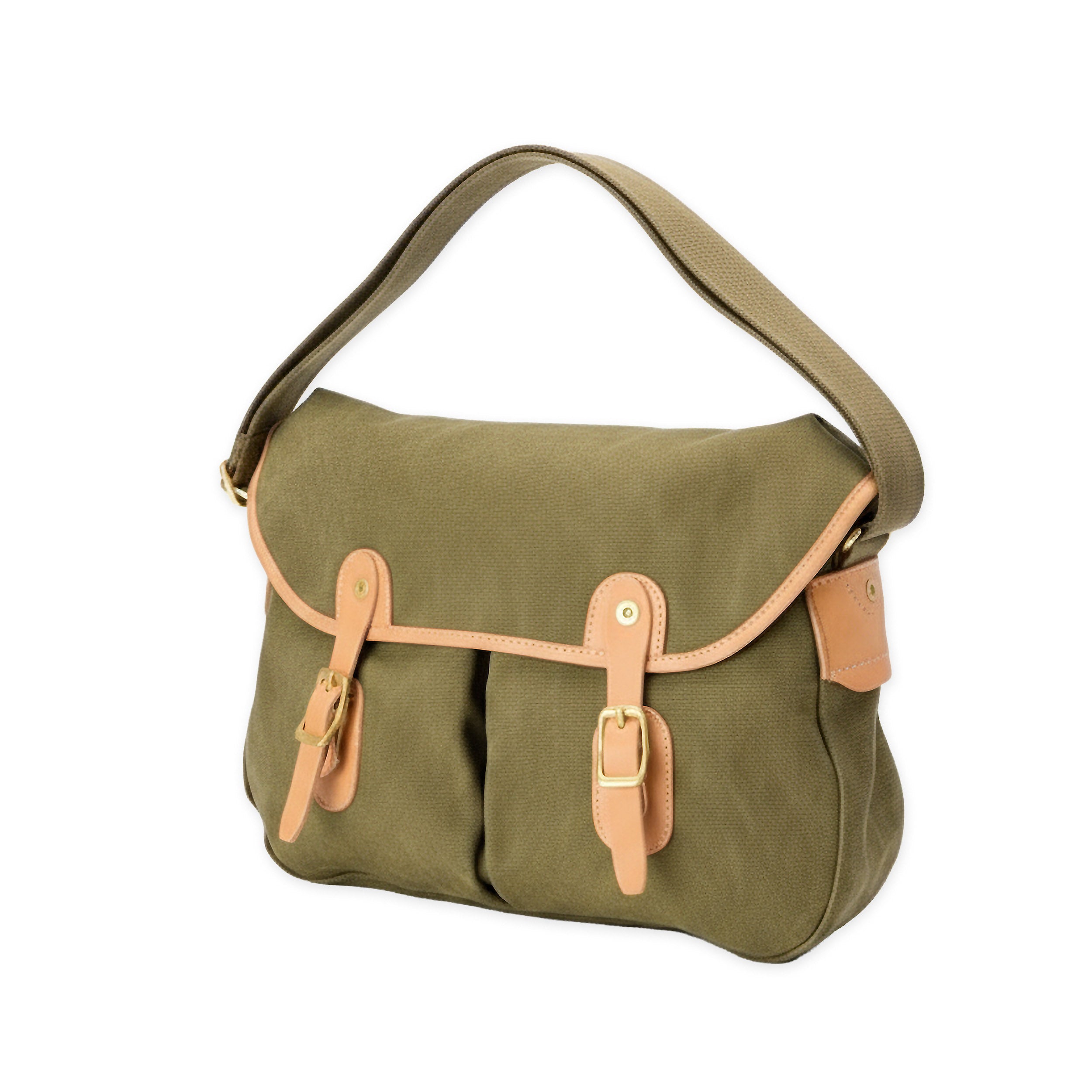 LIM 帆布翻蓋斜肩包