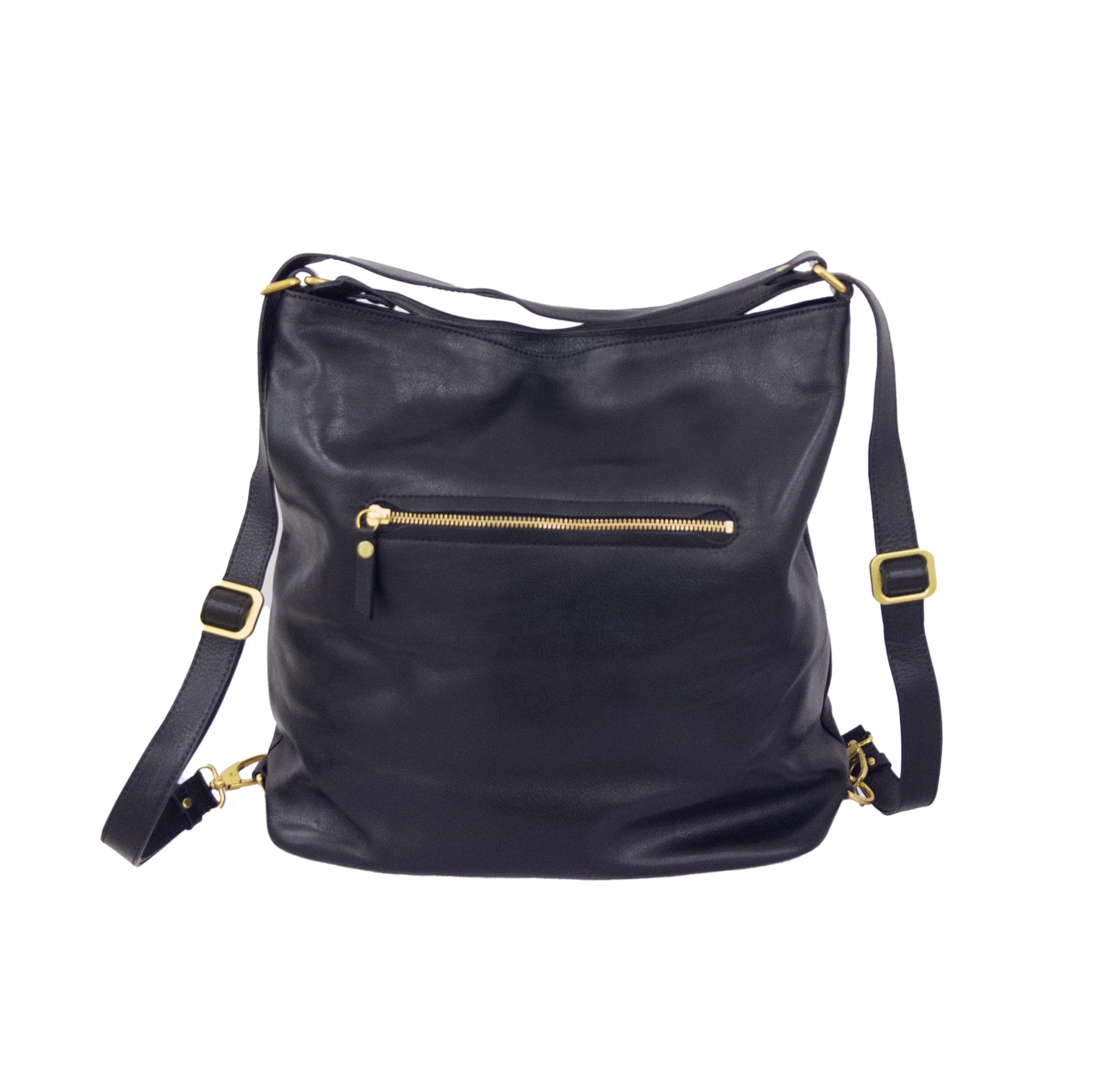 LT TWO USAGE LEATHER SHOULDER BAG