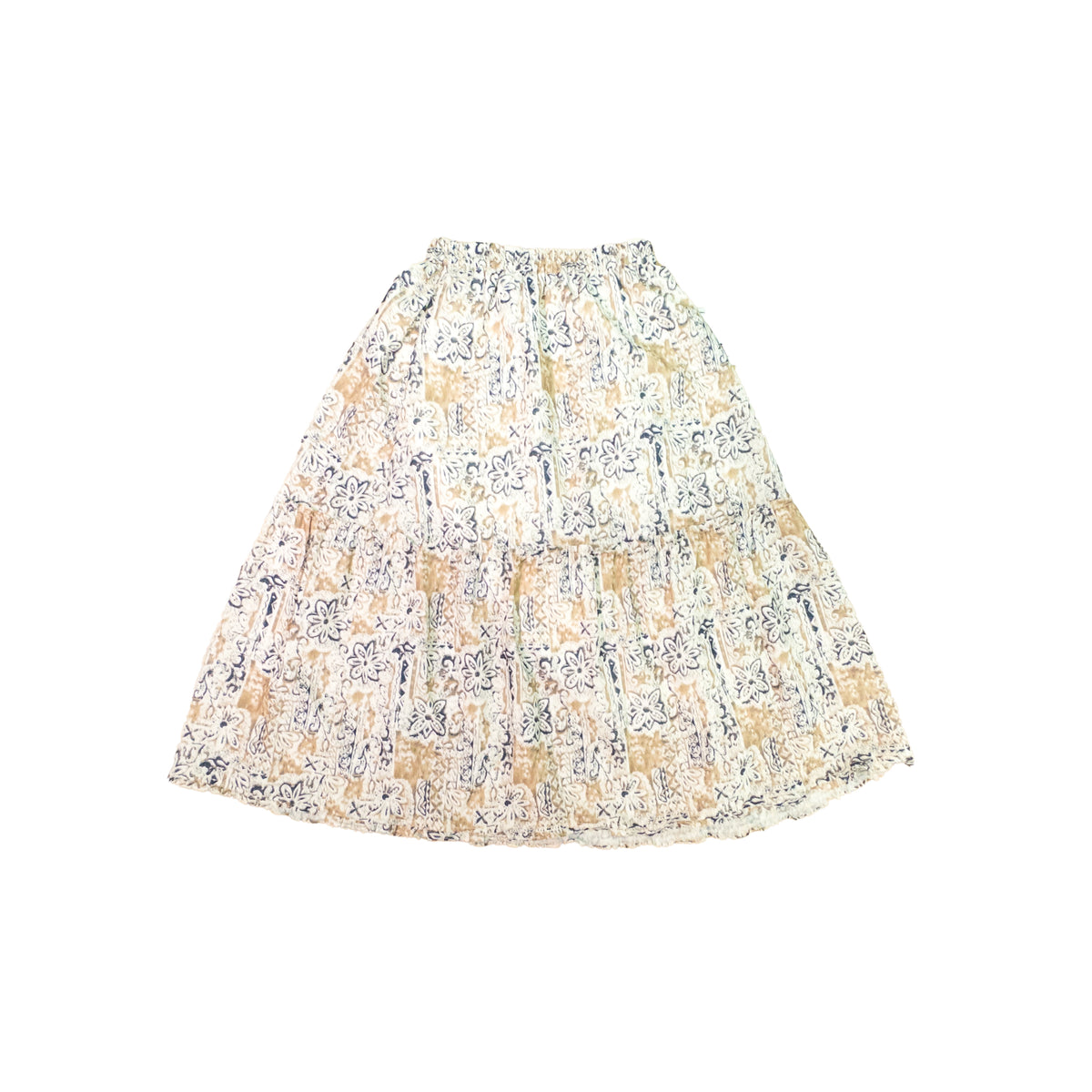 SO1 FLOWER PATTERN SKIRT