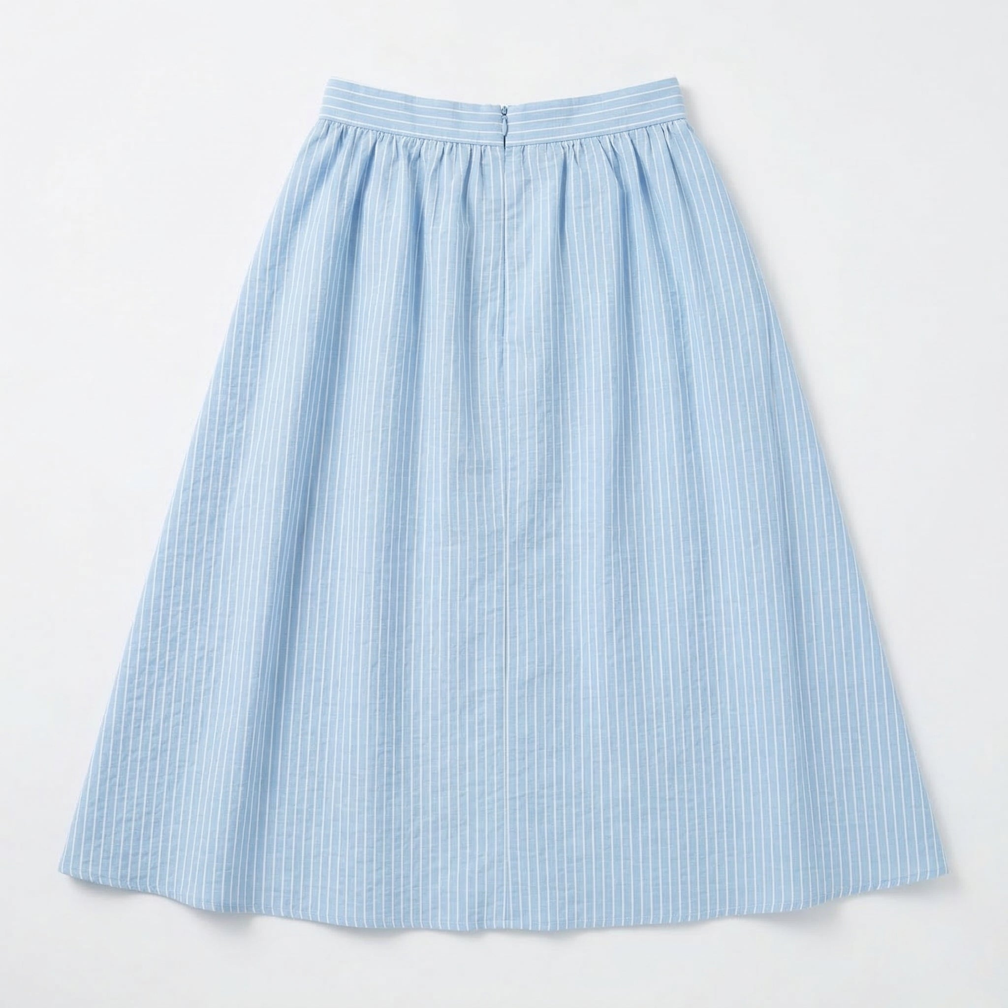 日系女裝條紋半截裙