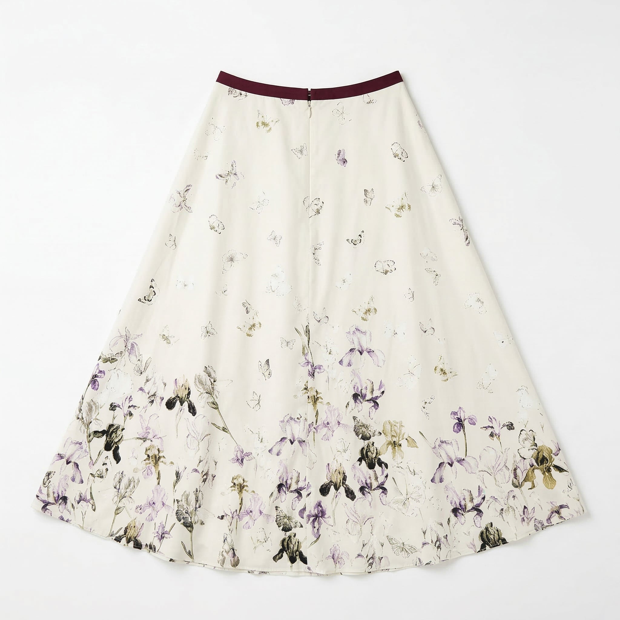 日系女裝蝴蝶印花半截裙