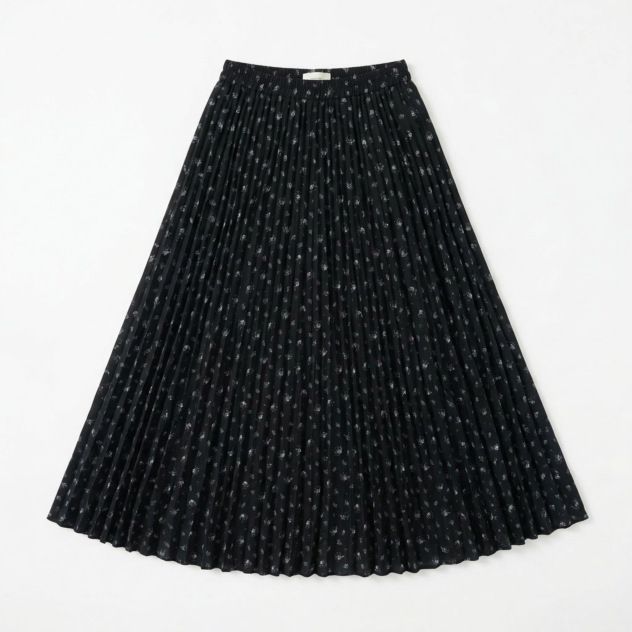 日系女裝皺紋細花半截裙