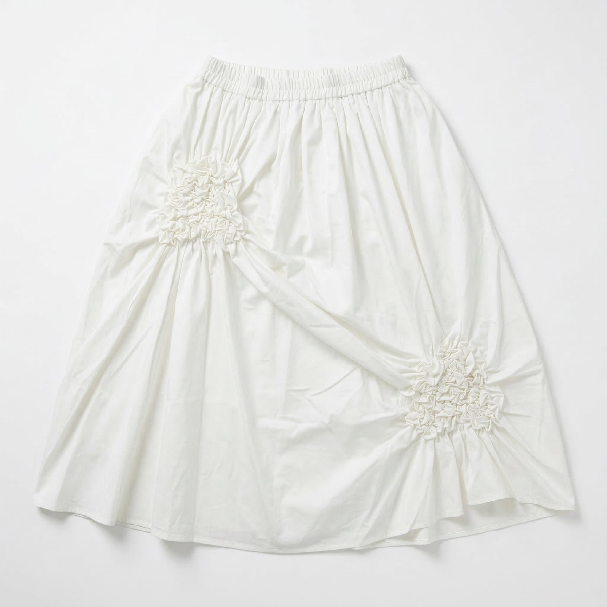 日系女裝不規則皺紋半截裙